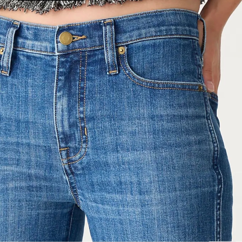 Super soft JCrew toothpick ankle jeans
